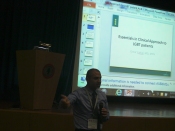 Dr. Fattal at LebMASH's conference on clinical approaches to LGBT health